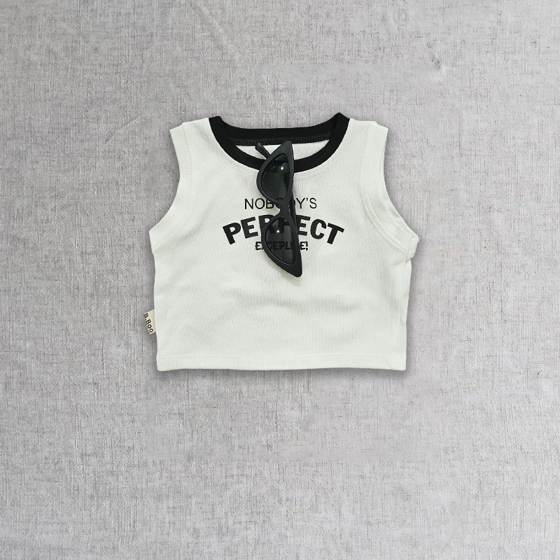 Mô tả Áo Croptop Sát Nách Lé Cổ BabyBoo Hình In NOBODY Cho Bé Gái Cực Sành Điệu - PIBO-CRSN02 - 3