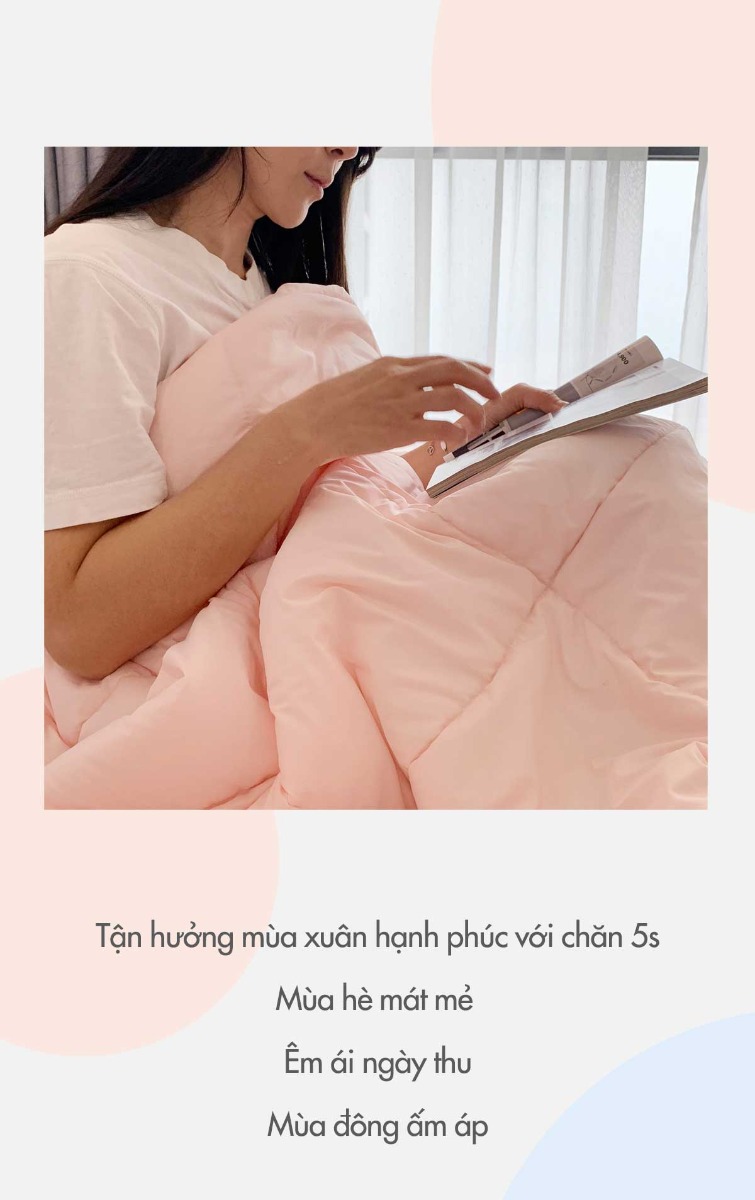 Mô tả Ruột chăn cao cấp 5s Everon 200x220 , siêu nhẹ, dày 2cm - 3