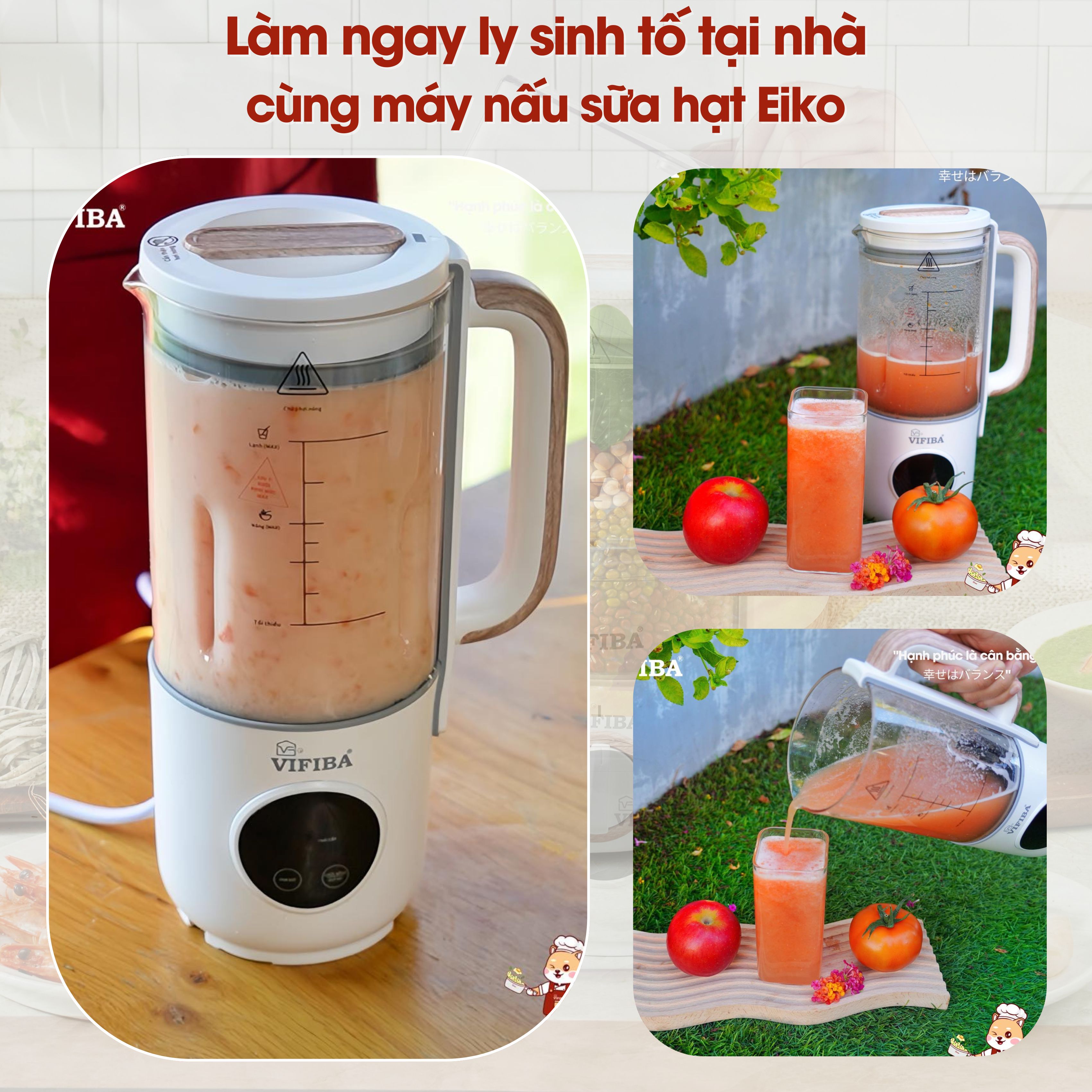 Chế độ bảo hành máy xay nấu sữa hạt VIFIBA