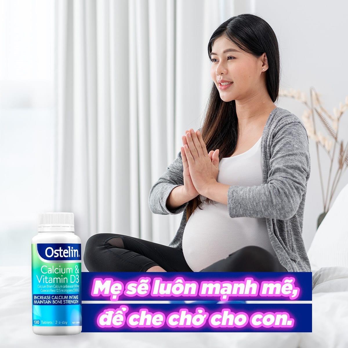 Mô tả Viên uống bổ sung canxi và vitamin D3 cho mẹ bầu ostelin 130 viên Healthy Care Extate Official Mall - 2