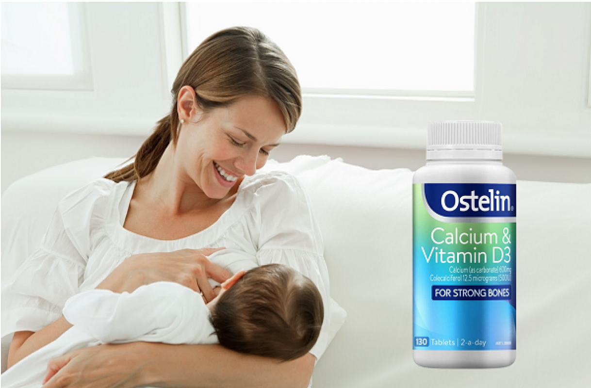 Mô tả Viên uống bổ sung canxi và vitamin D3 cho mẹ bầu ostelin 130 viên Healthy Care Extate Official Mall - 3