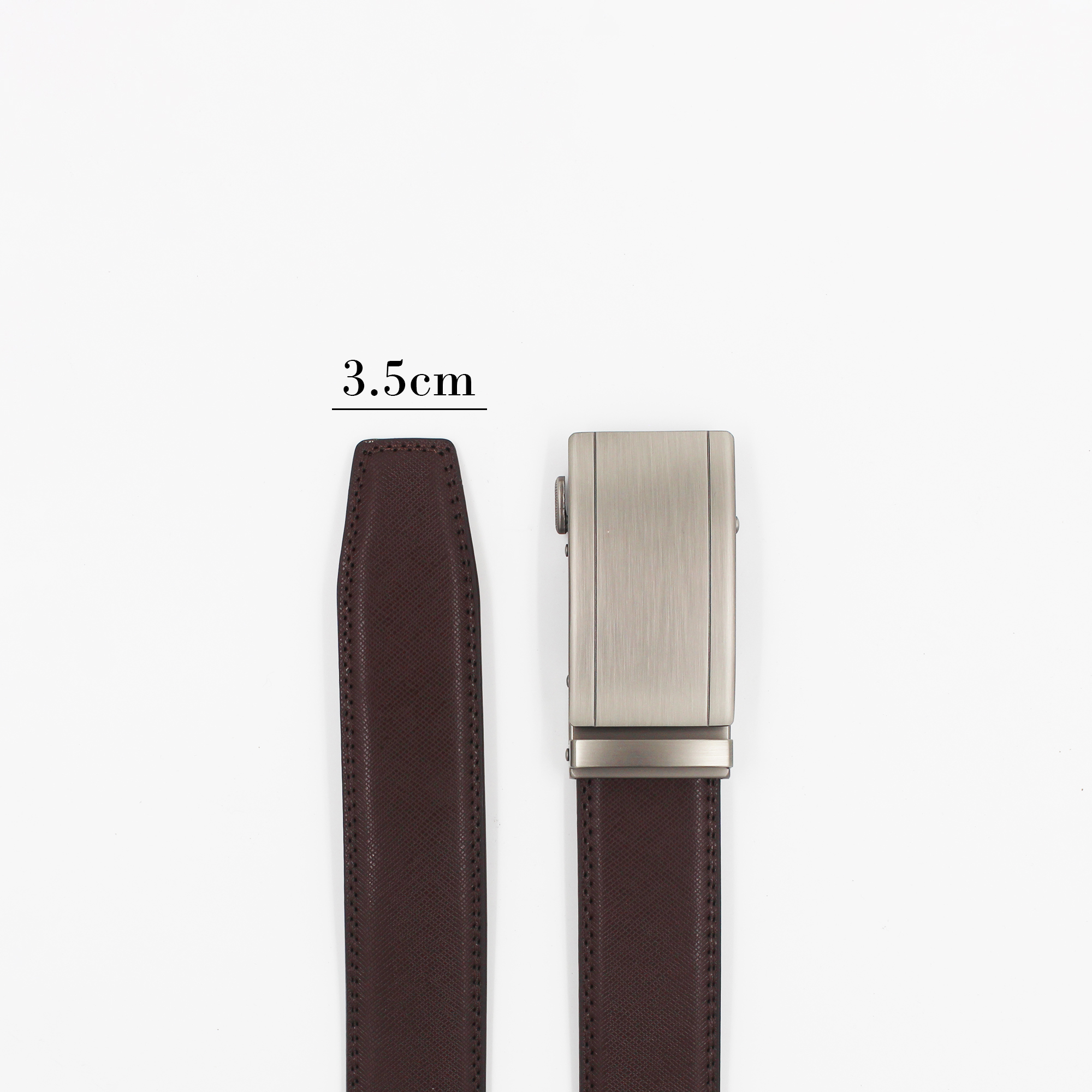 Mô tả Thắt Lưng Khóa Tự Động Da Thật Saffiano Aaa Jeans bản 3.5cm - 7
