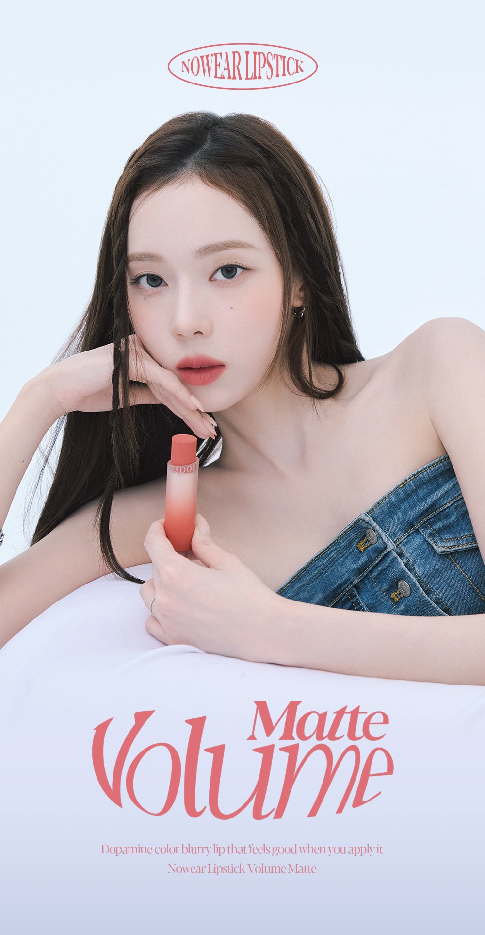 Mô tả Son Thỏi Lì Mịn Mờ Espoir Nowear Lipstick Volume Matte 3gr - 1