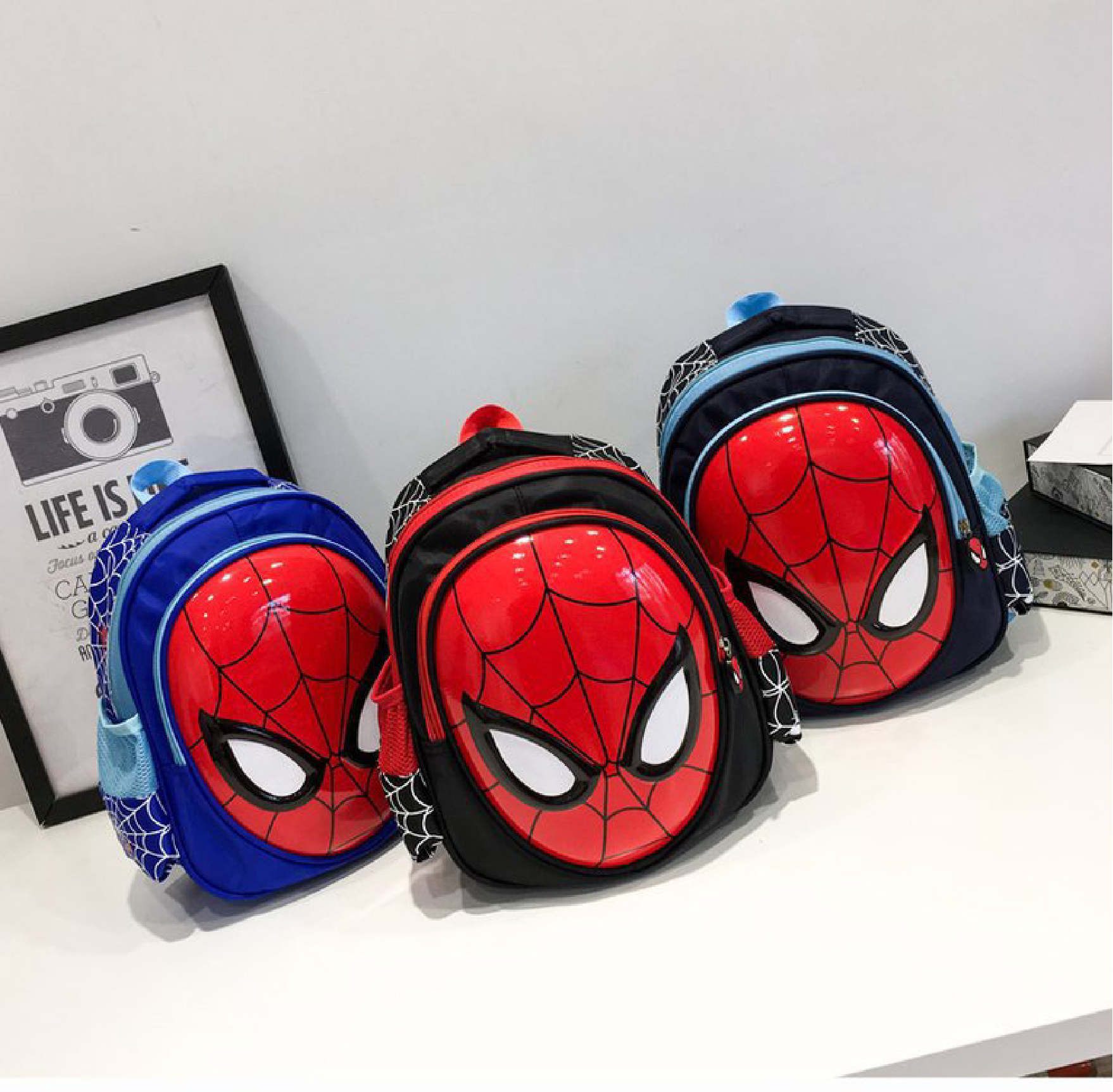 Mô tả Balo cho bé trai đi học mẫu giáo mầm non 1989KIDS SHOP hình siêu nhân,chống thấm nước,siêu nhẹ,kích thước 30cm*13cm*26cm - 4