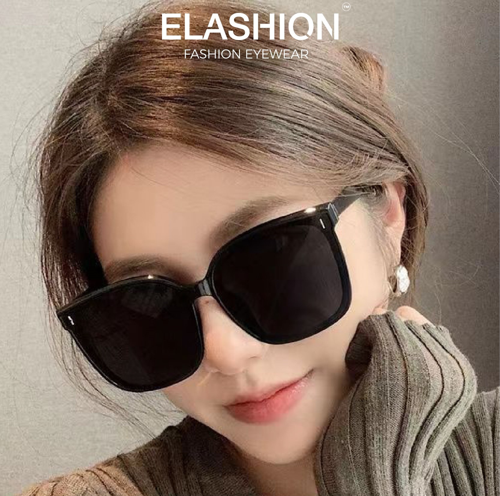 Kính râm ELASHION chất liệu TR90 chống tia UV chống nắng gắt, bảo vệ ...