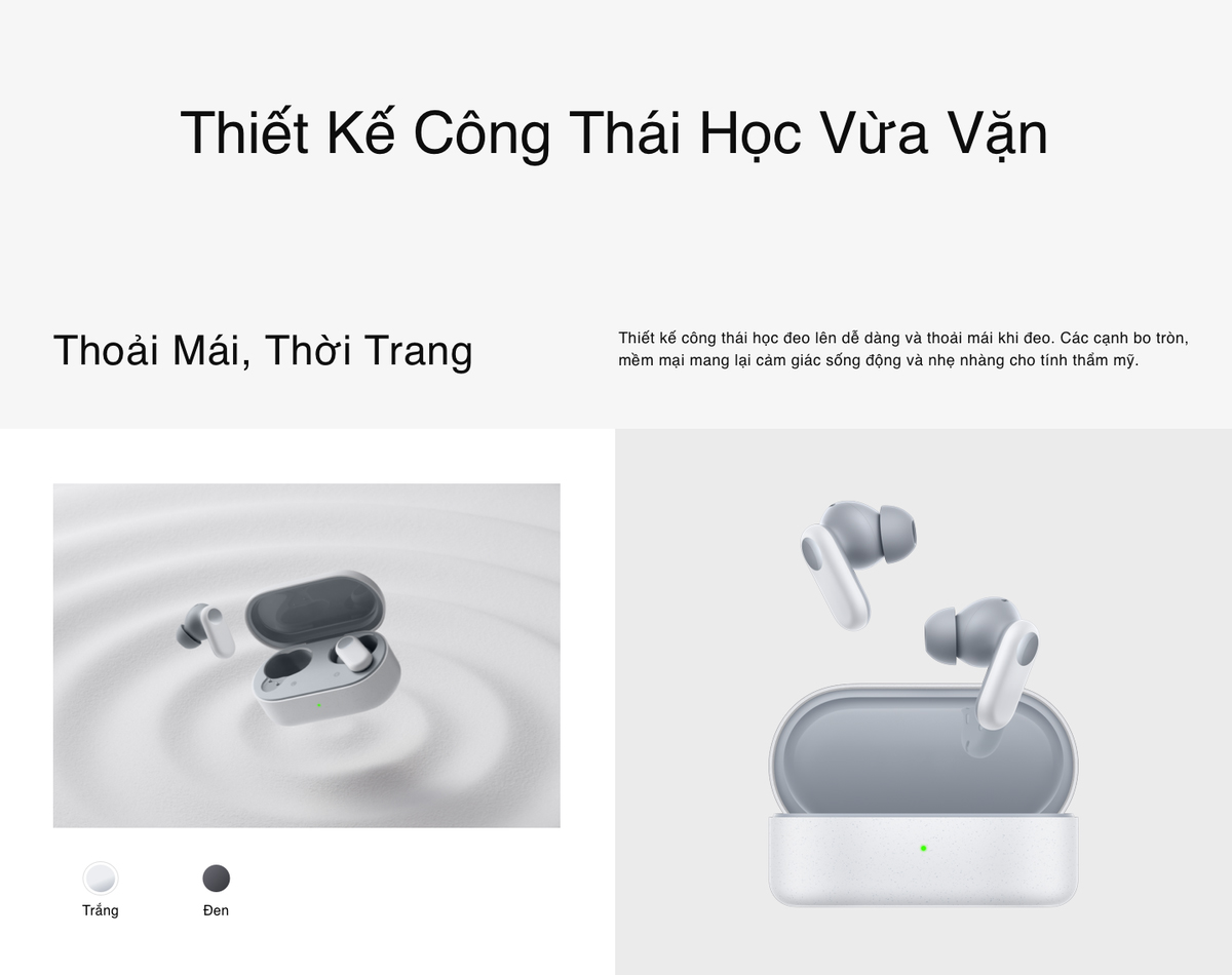Mô tả Tai nghe Bluetooth Không dây OPPO Enco Buds 2 Pro | 38 giờ phát nhạc | Công thái học | Khử ồn AI | - Hàng chính hãng - 12