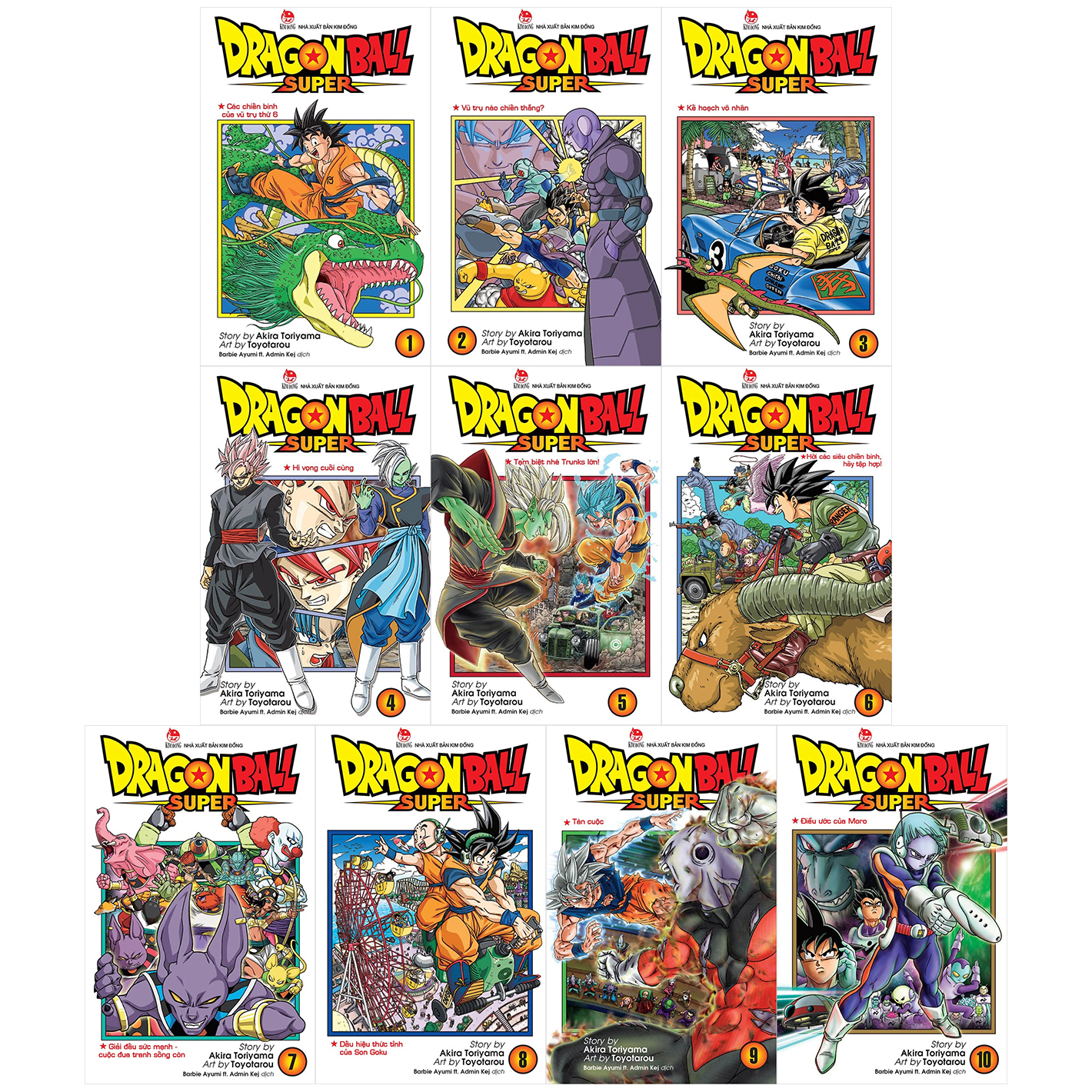 Mô tả Truyện tranh - Dragon ball super - 7 viên ngọc rồng siêu cấp trọn bộ lẻ tập - 1