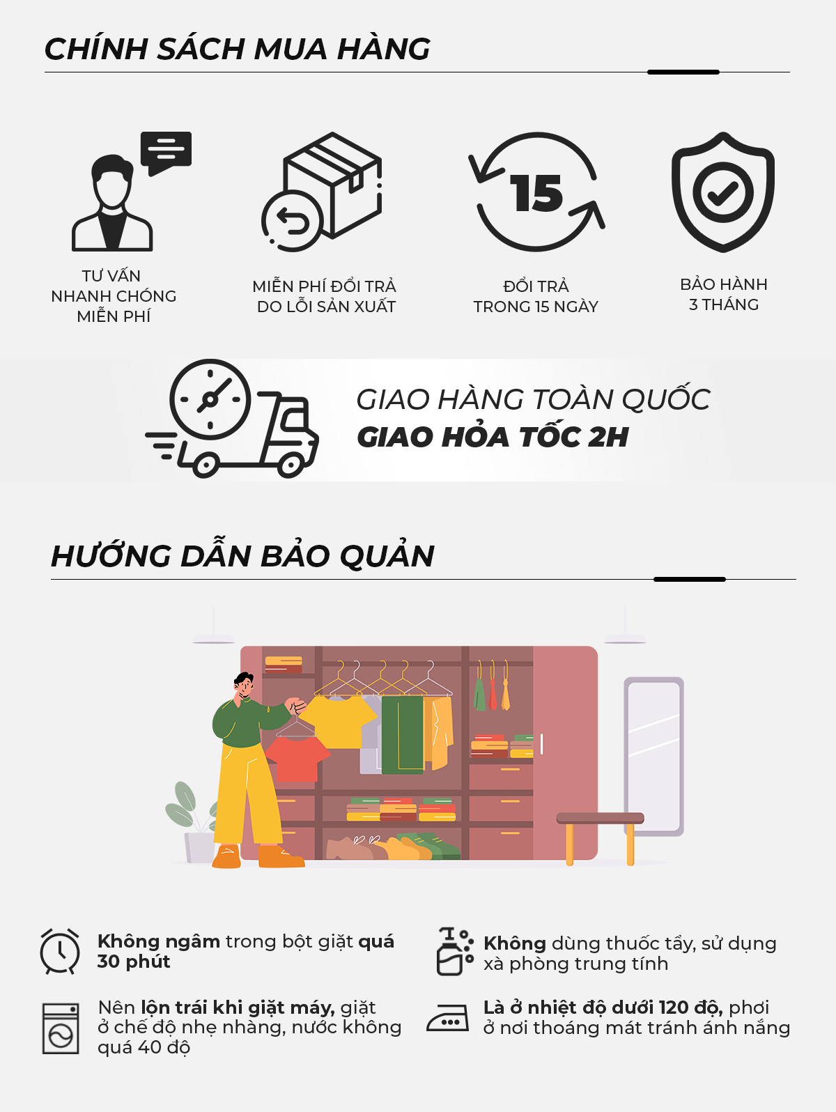 Chính sách bán hàng Guzado