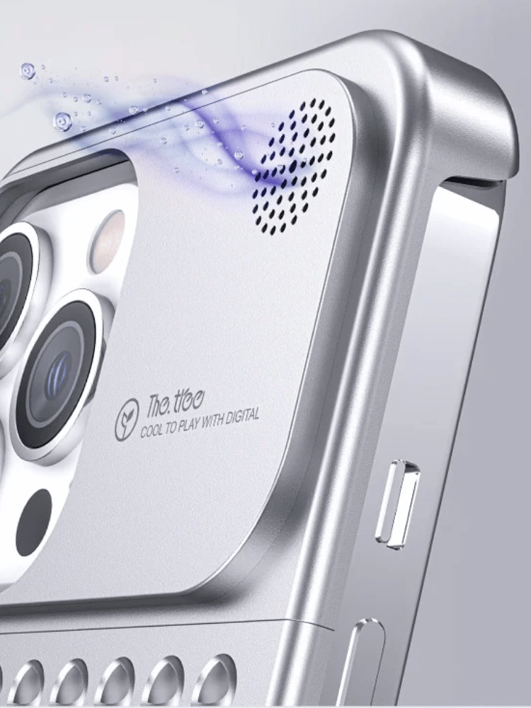Mô tả Ốp Lưng iphone Nhôm Tản Nhiệt NJOYNY Không Viền Chống Trầy Xước Cho iphone 14 Pro Max/ 15 Pro Max - 3