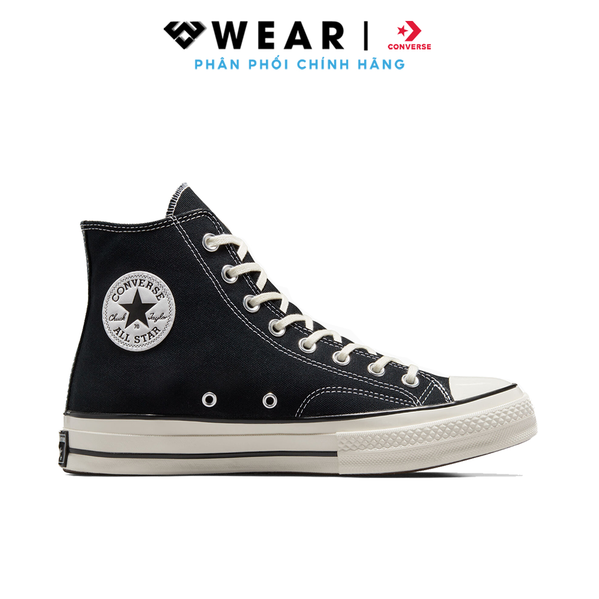Mô tả Giày Converse Chuck 70 Black - 162050C - 4