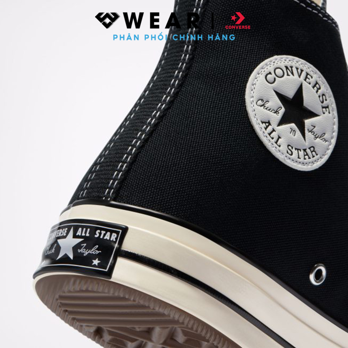 Mô tả Giày Converse Chuck 70 Black - 162050C - 6