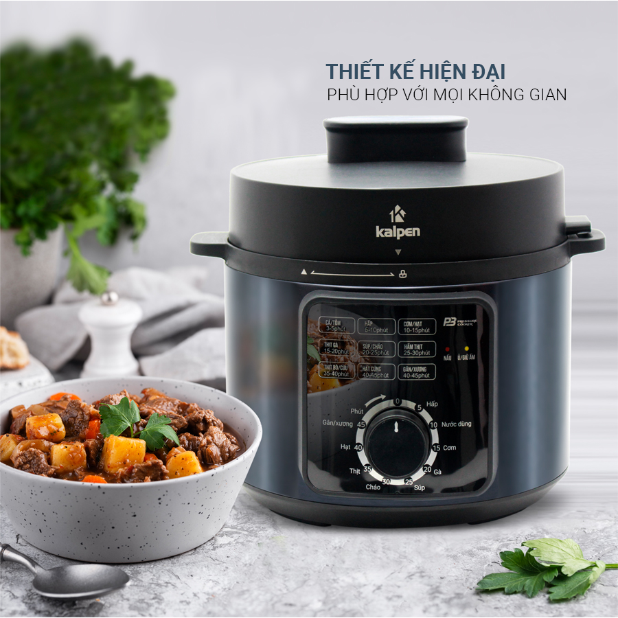 Van xả áp an toàn trên nồi Kalpen P3