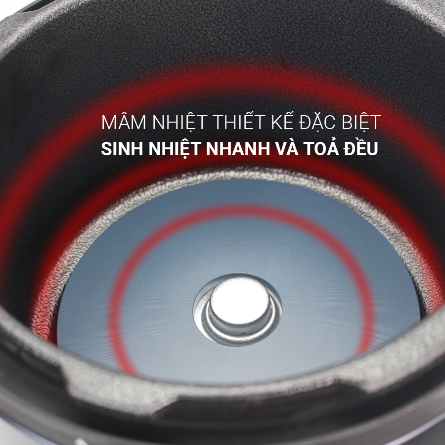 Vệ sinh nồi áp suất Kalpen P3 dễ dàng