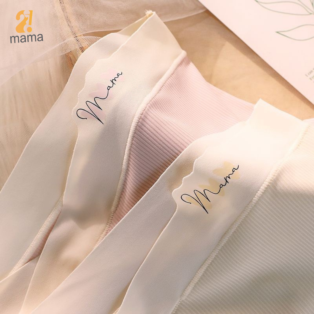 Mô tả Quần lót bầu Thun tăm lạnh cạp chéo 2mama, bigsize sau sinh tránh chạm vết mổ đáy kháng khuẩn - 1