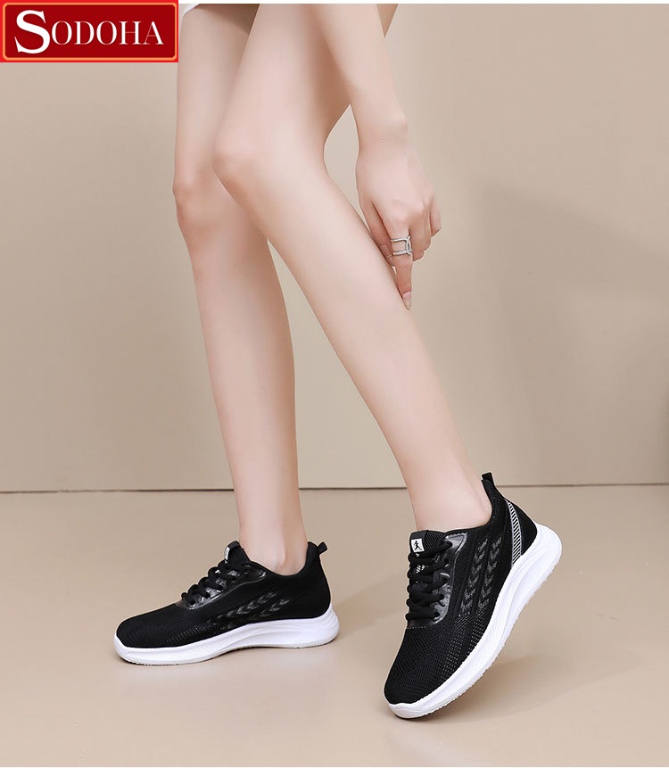 Mô tả Giày Thể Thao Nữ SODOHA SDH55 Êm nhẹ Siêu Thoáng , Chạy Bộ , Đi Bộ Siêu êm - 5