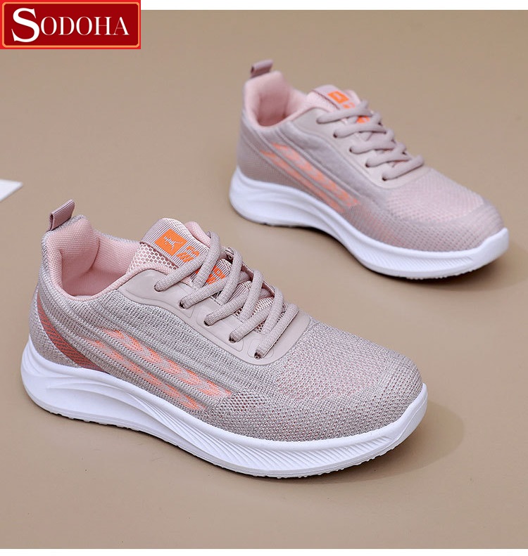 Mô tả Giày Thể Thao Nữ SODOHA SDH55 Êm nhẹ Siêu Thoáng , Chạy Bộ , Đi Bộ Siêu êm - 7