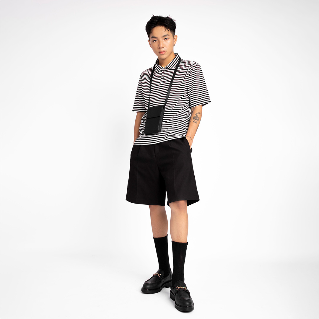 Mô tả Giày Lười Nam Nữ THEWOLF SEAN MODERN LOAFER - Full Đen - 6