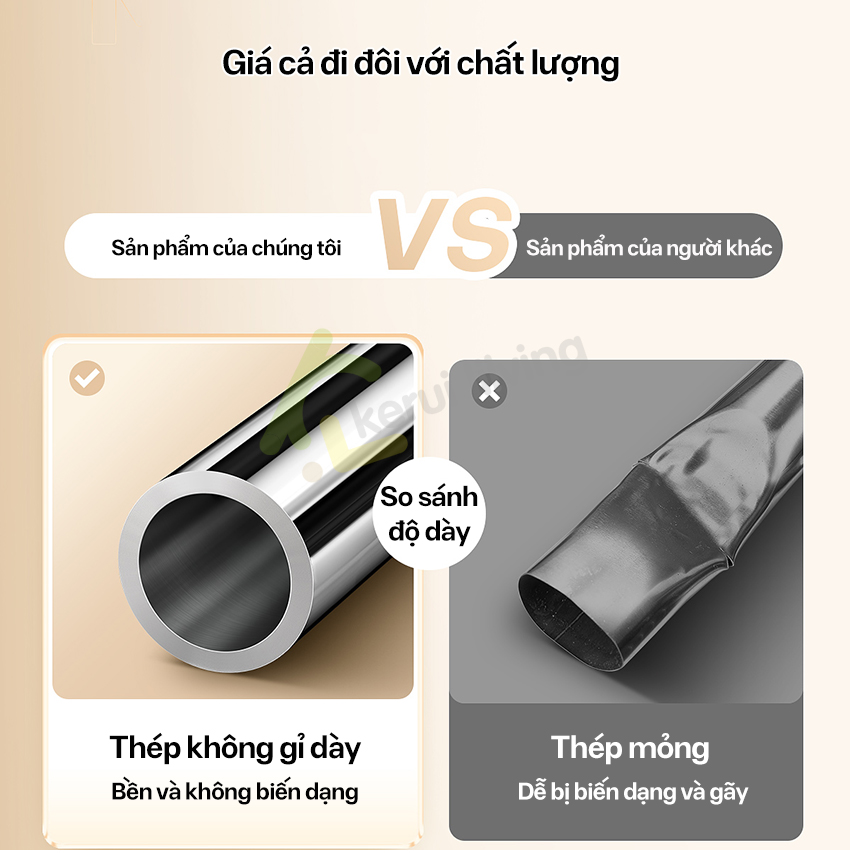 Sào treo rèm inox DION, thanh treo inox, thanh sào phơi đồ, thanh treo ...