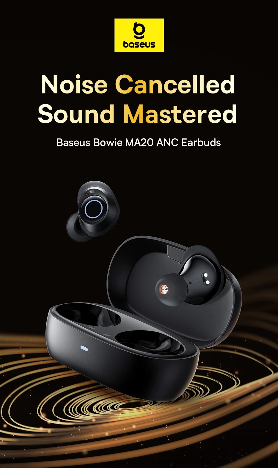 Tai Nghe Bluetooth OS-Baseus Bowie MA20 True Wireless Earphones ...