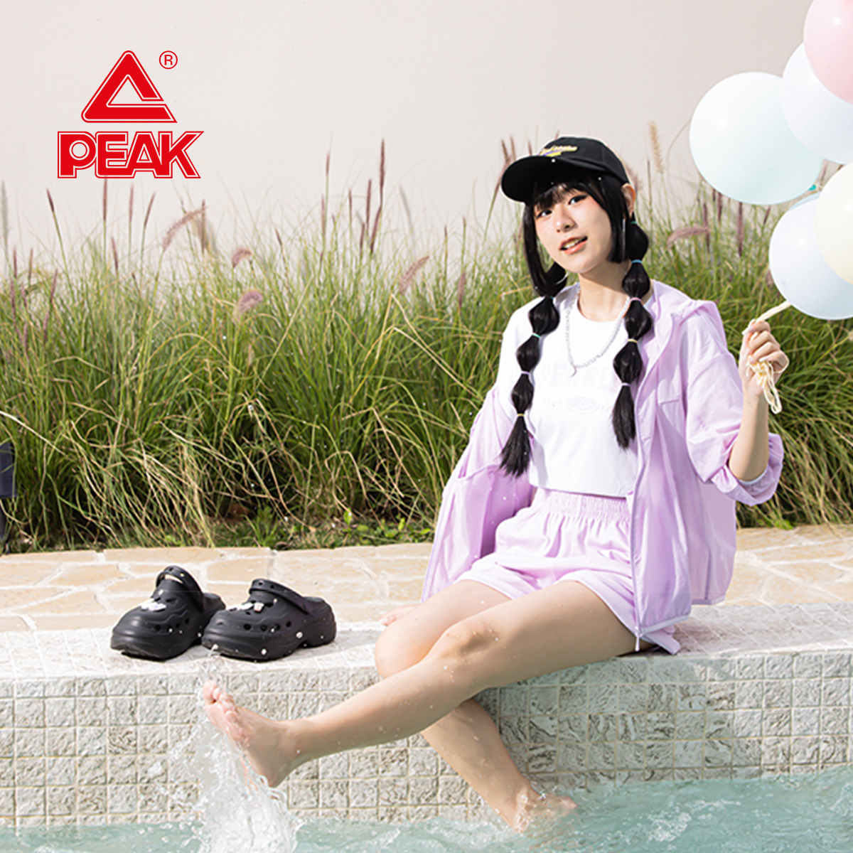 Mô tả Dép CROCS Đế Cao 7cm PEAK TAICHI Siêu Nhẹ CROCS ET42042L - 2