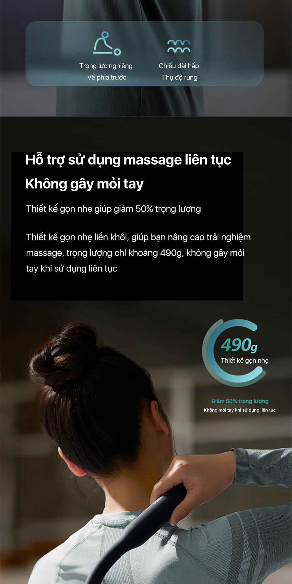 Tay cầm silicon chống trượt