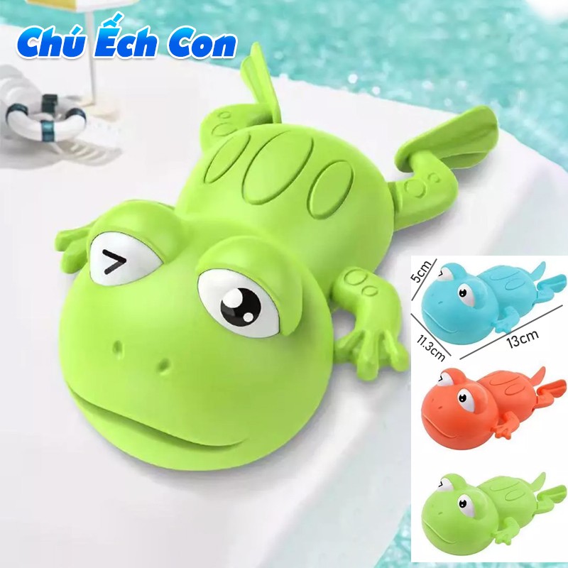 Mô tả Đồ chơi trong bể tắm rùa con, ếch, cá heo, vịt ,cua tinh nghịch BBT Global 8098 - 6