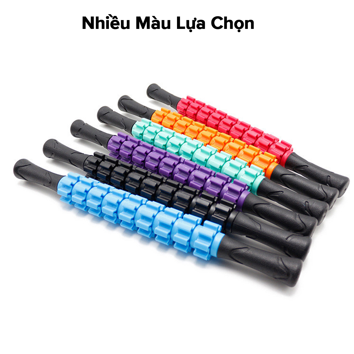 Mô tả Con Lăn 9 Răng, Gậy Lăn Massage Roller Stick Giãn Cơ Mát Xa Tập Yoga Thư Giãn Toàn Thân Đa Năng Chính Hãng Amalife - 5