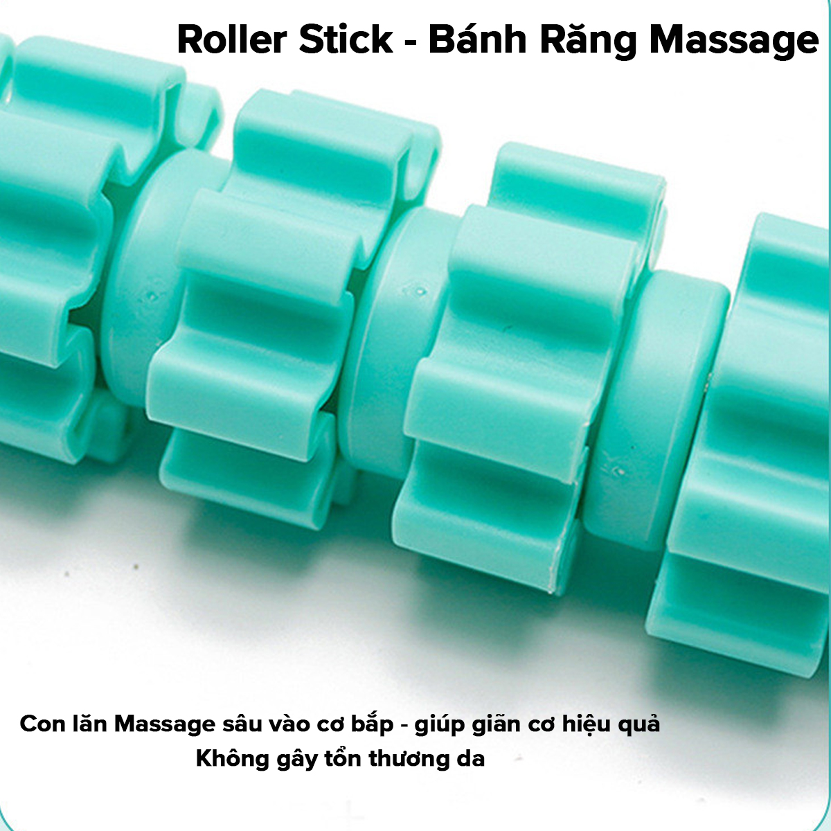 Mô tả Con Lăn 9 Răng, Gậy Lăn Massage Roller Stick Giãn Cơ Mát Xa Tập Yoga Thư Giãn Toàn Thân Đa Năng Chính Hãng Amalife - 8