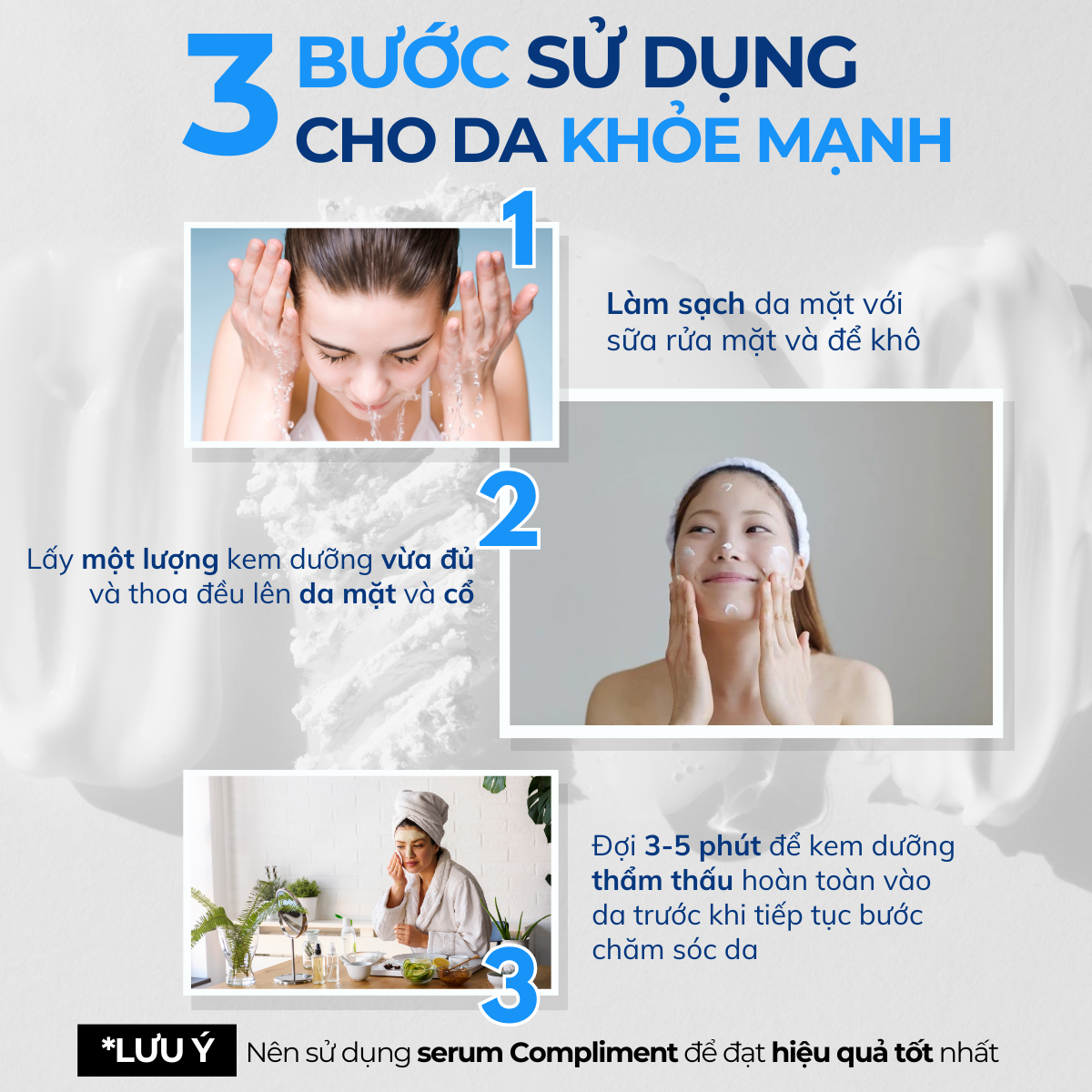Mô tả Kem Dưỡng Ẩm Compliment No Problem 50ml Moisturizing Cream - 6