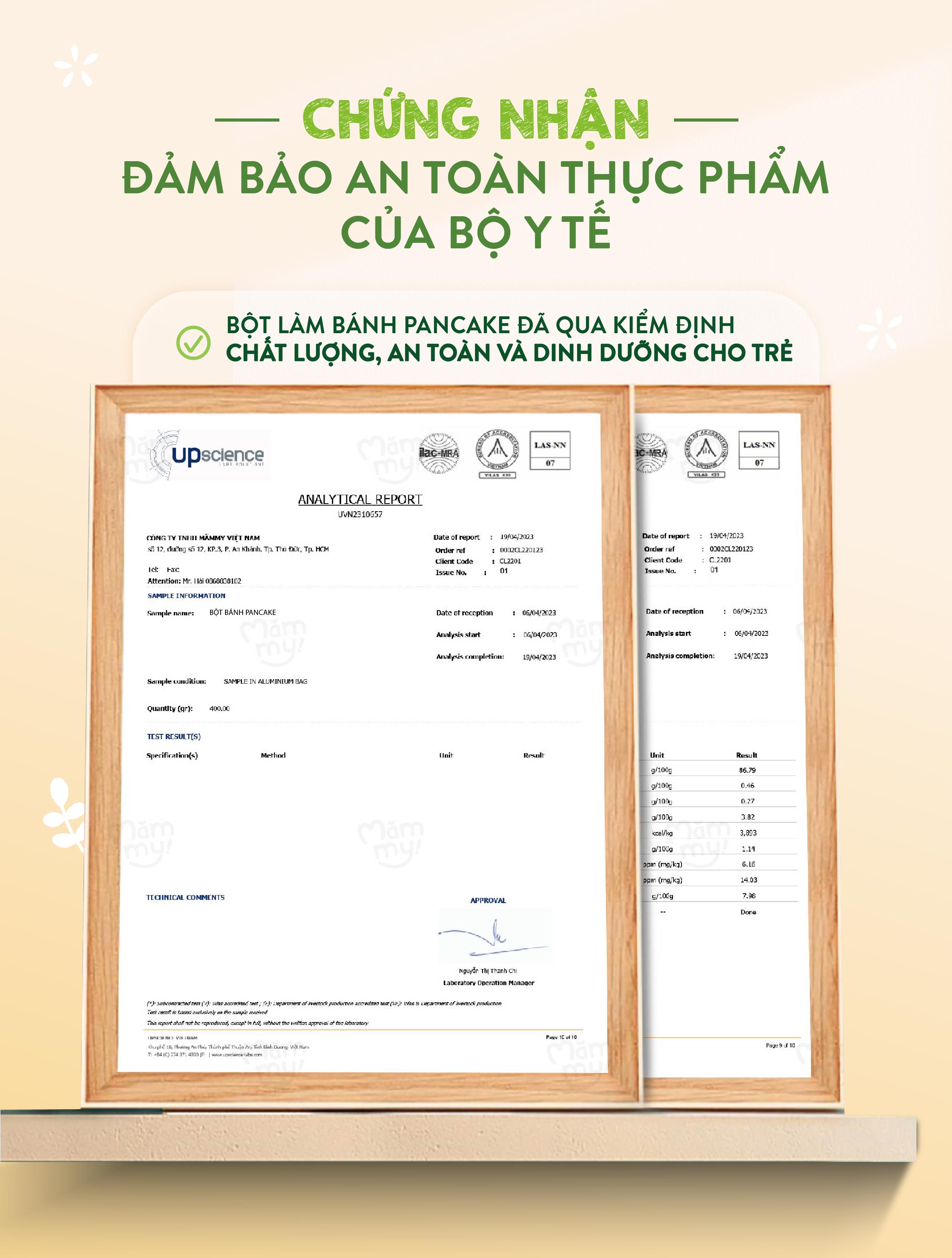 Mô tả Bột làm bánh Pancake Mămmy làm bữa phụ cho bé chỉ với 5 phút bổ sung vitamin, giàu dinh dưỡng - 11