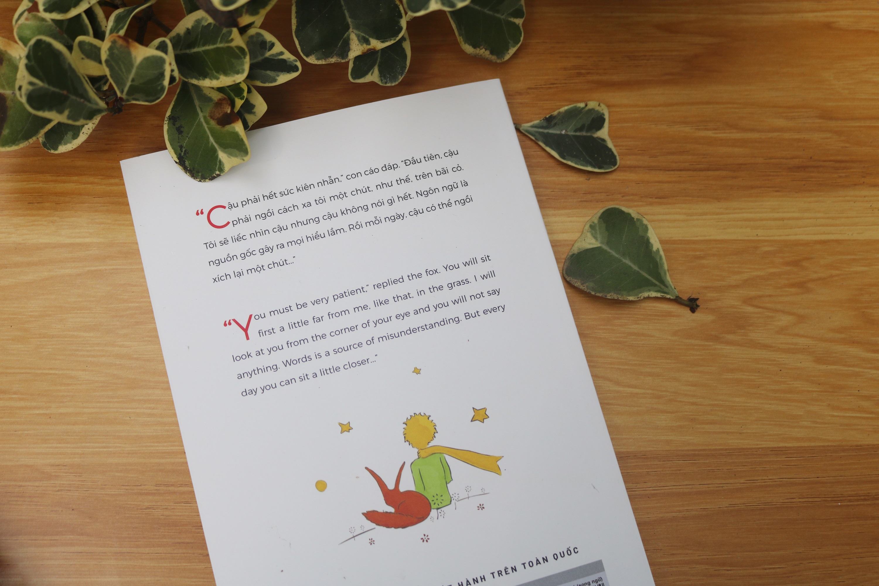 Mô tả Sách Hoàng Tử Bé - The Little Prince kinh điển, truyện song ngữ có note từ vựng kèm nghe - 2