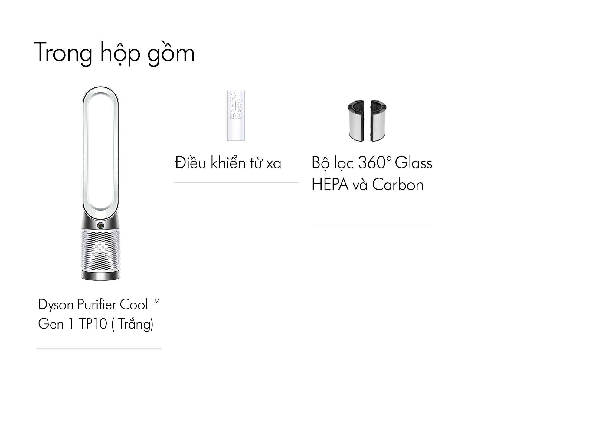 Mô tả Máy lọc không khí Dyson Purifier Cool Gen1 TP10 - 3