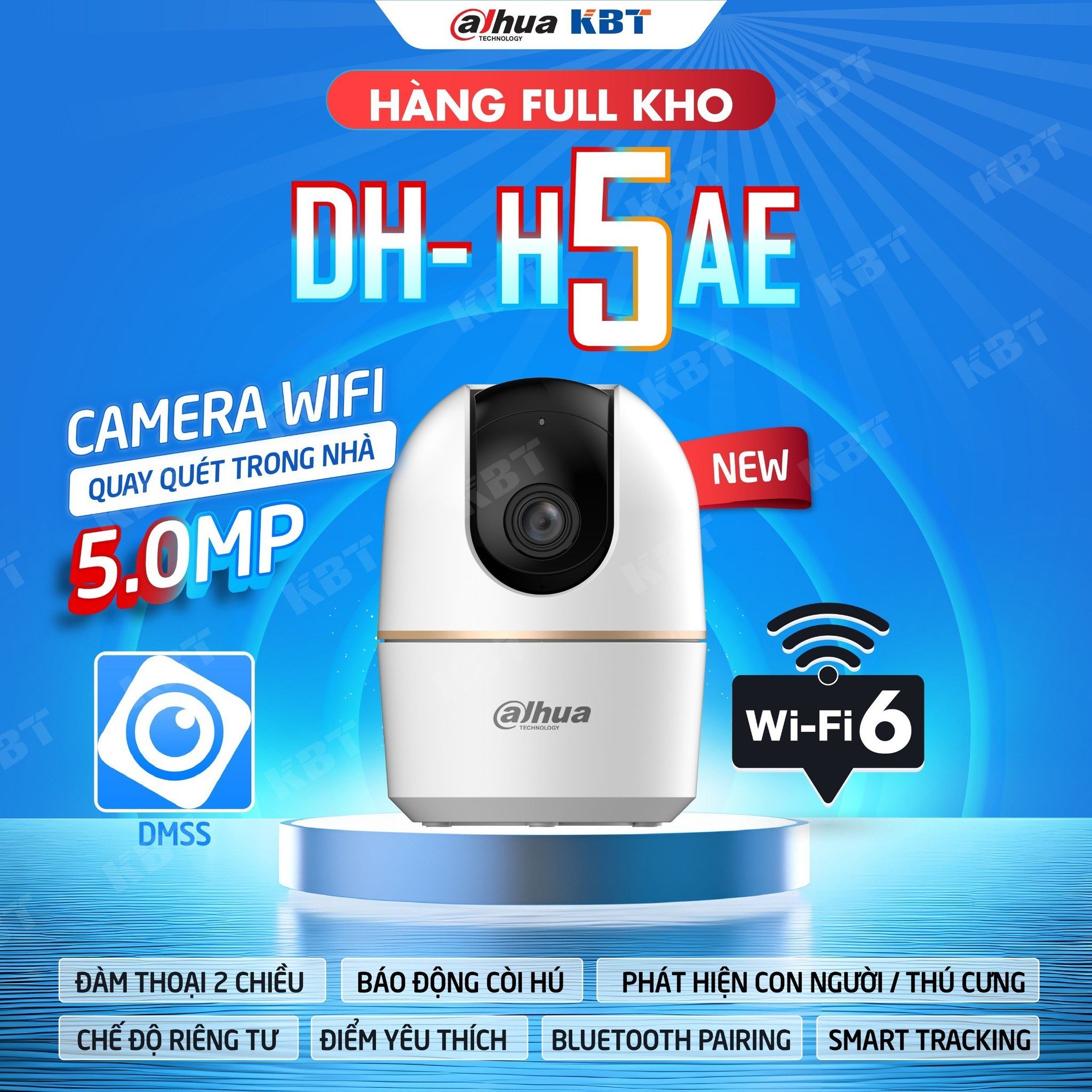 Camera WIFI trong nhà DAHUA HERO A1 Model H3AE 3MP - H5AE 5MP xoay 360 ...