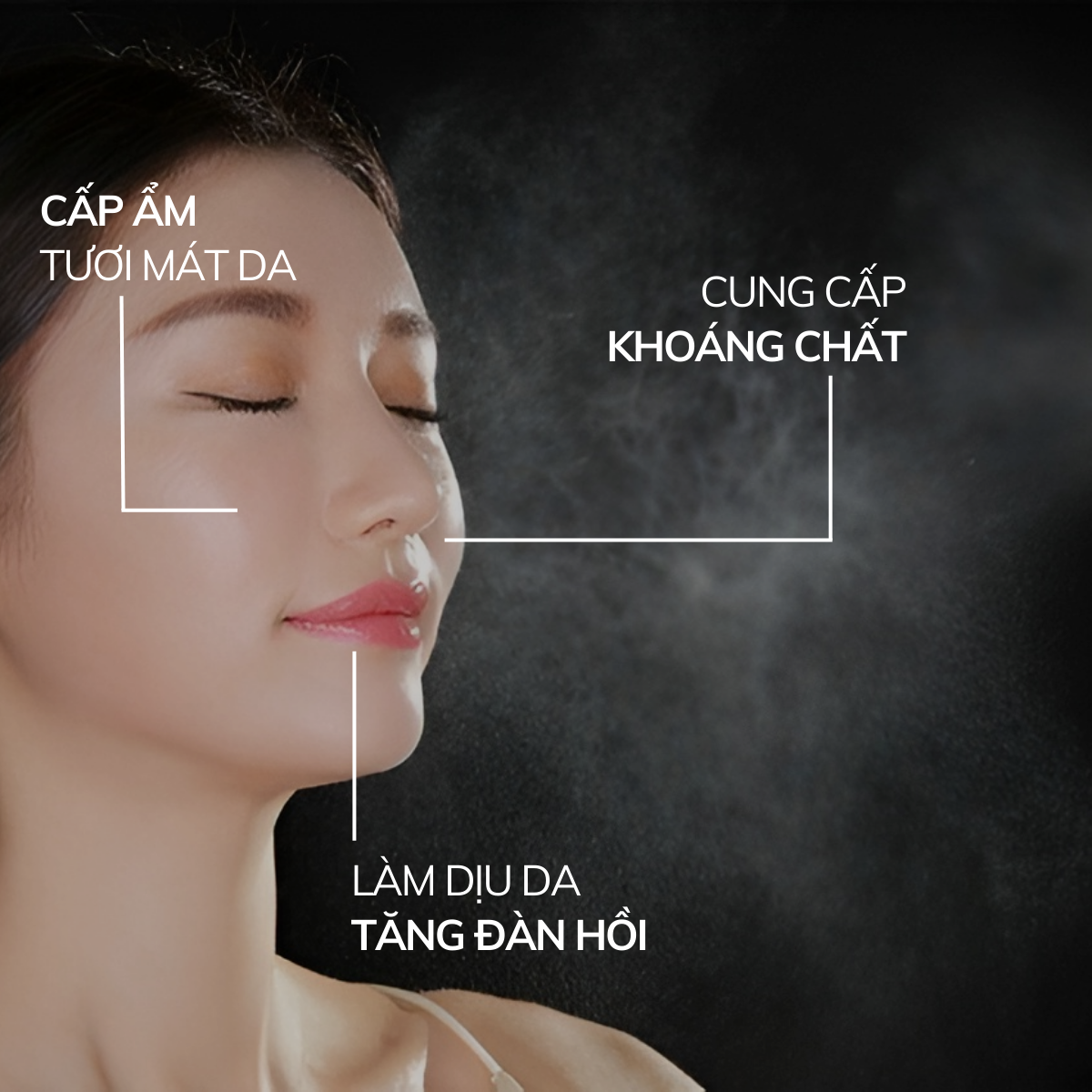 Mô tả Xịt Khoáng Nước Dưỡng Da Cấp Ẩm Compliment Aqua Spray Phục Hồi Giảm Nhanh Mệt Mỏi Mát Dịu 200ml - 5