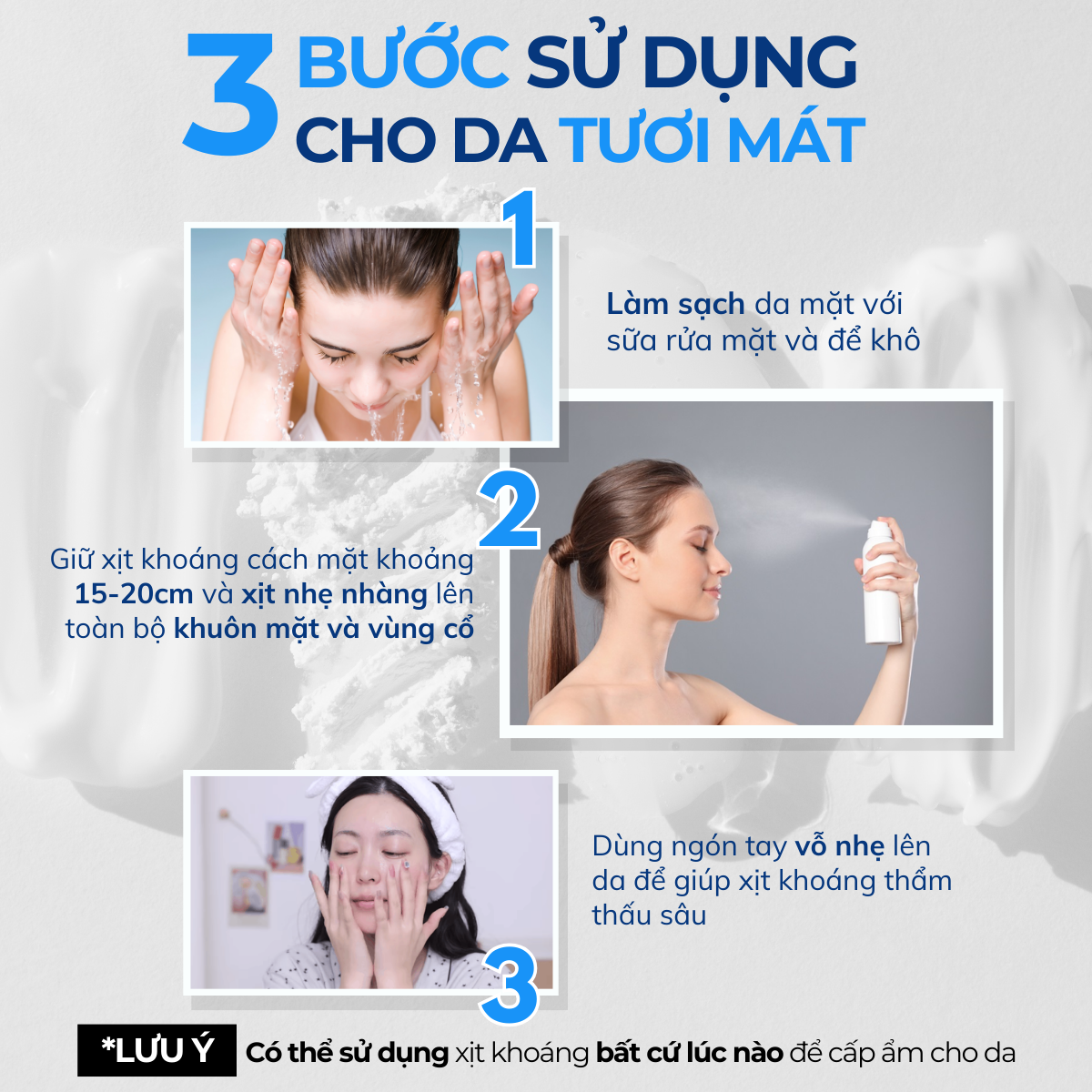Mô tả Xịt Khoáng Nước Dưỡng Da Cấp Ẩm Compliment Aqua Spray Phục Hồi Giảm Nhanh Mệt Mỏi Mát Dịu 200ml - 6
