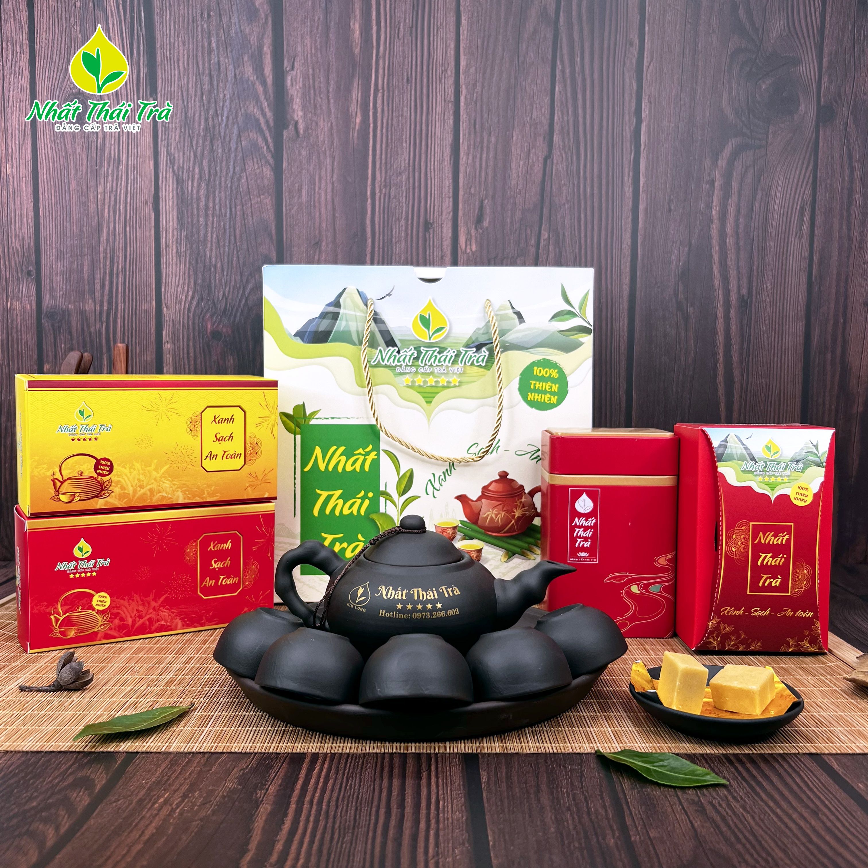 Mô tả Trà Thái Nguyên cao cấp Nhất Thái Trà 3 sao hương thơm mộc nước vàng sóng sánh - 9