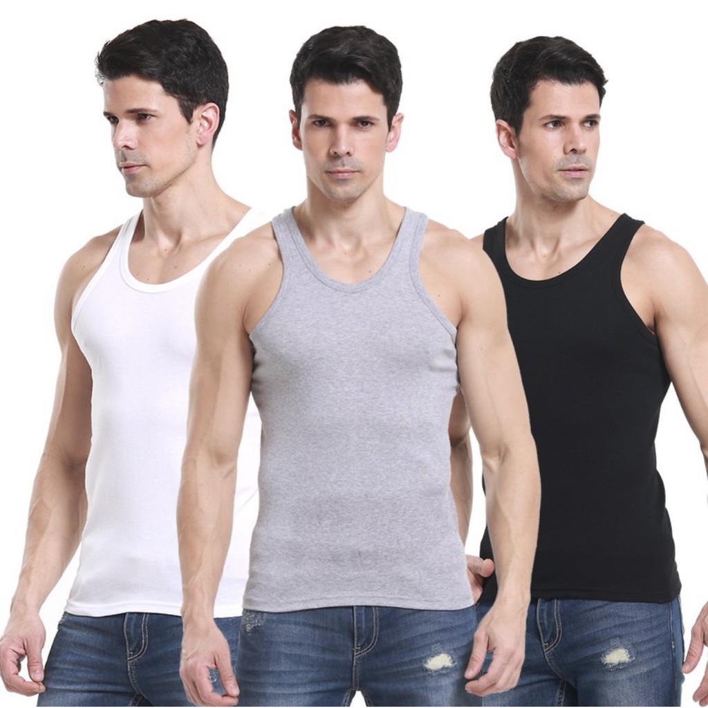 Mô tả Áo Lót Nam Dệt Kim Đông Xuân Vicci Màu Trắng, Vải Cotton Mềm Mịn, Co Giãn, Thấm Hút Mồ Hôi, Siêu Thoáng Mát - 3
