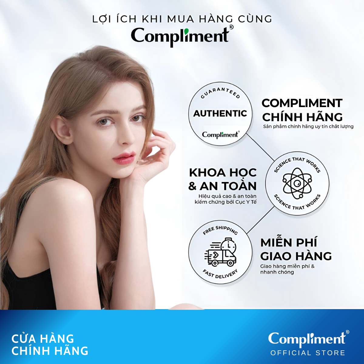 Mô tả Serum Compliment No problem AHA-BHA-PHA Giảm Mụn, Mờ Thâm, Se Lỗ Chân Lông Cho Da Dầu Mụn 27ml - 10