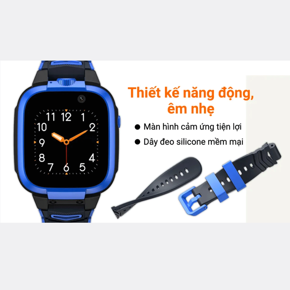Mô tả Đồng hồ định vị trẻ em Kidcare S88 4G video call chống nước định vị chính xác - 1