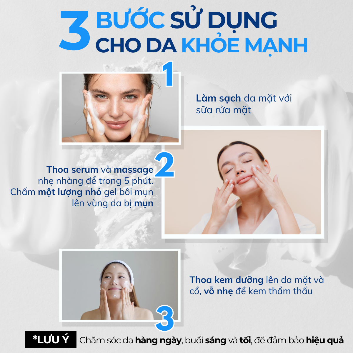 Mô tả Bộ Chăm Sóc Da Dầu Mụn AHA BHA PHA Compliment, Sữa Rửa Mặt, Kem Dưỡng Ẩm, Serum, Kem Chấm Mụn - 5