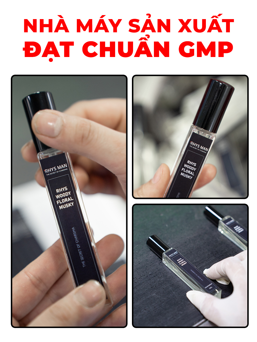 Mô tả Nước hoa nam RHYS MAN lịch lãm, đẳng cấp, lưu hương tới 12h 10ml/chai - 6