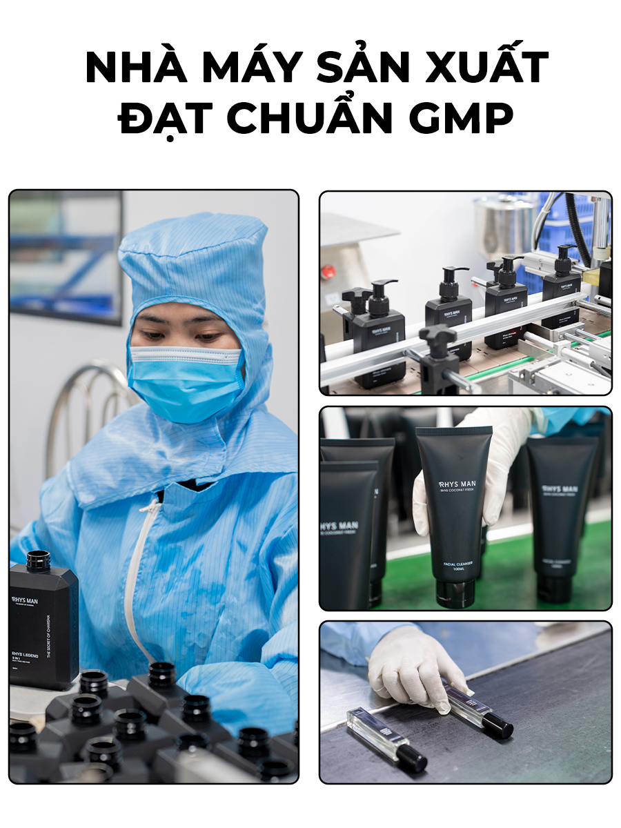 Mô tả Combo Sữa tắm gội nam 3in1 350ml & Sữa rửa mặt nam 100ml & Dung dịch vệ sinh 120ml & Nước hoa nam 10ml RHYS MAN - 6