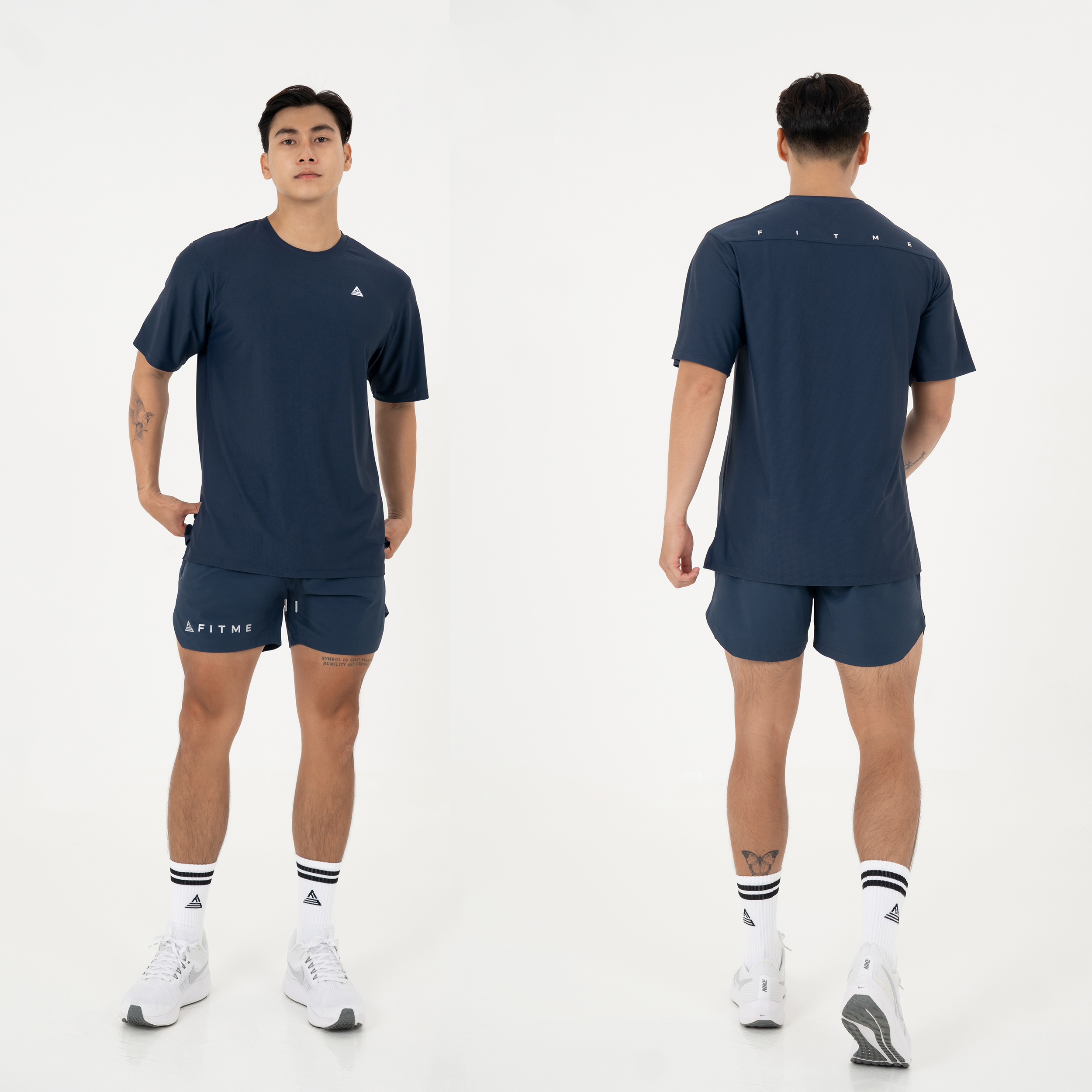 Mô tả Áo tập gym nam Fitme Performance 2.0 form oversize co giãn cao cấp, hỗ trợ boxing chạy bộ AOTN01 - 7