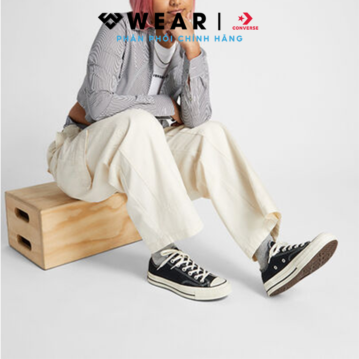 Mô tả Giày Converse Chuck 70 Black - 162058C - 7