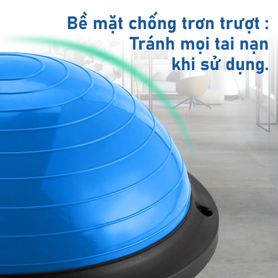 Mô tả Full Size-All Color-(TẶNG BƠM + 2 DÂY KÉO) BG Bóng tập YOGA bóng thăng bằng tập thể dục Cao Cấp - 4