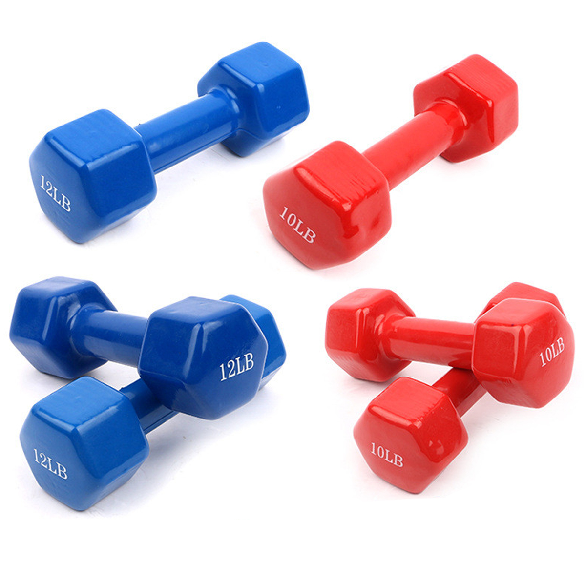 Mô tả Tạ Tay Tập Gym Yoga Boxing Thể Dục Tại Nhà 0,5kg 1kg 1,5kg 2kg Lõi Gang Bọc Cao Su Nhựa Chống Xước Vỡ Sàn Nhà - Amalife - 11