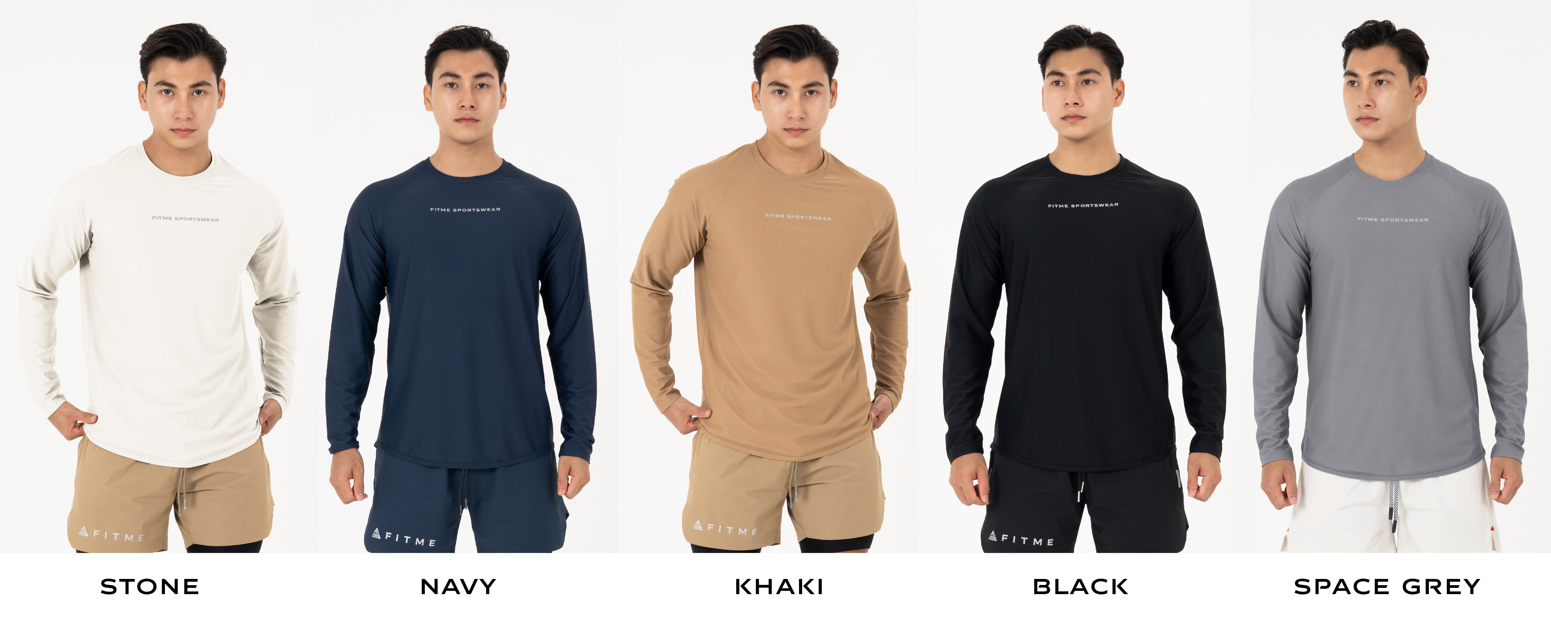 Mô tả Áo tập gym nam tay dài Fitme Performance 2.0 form oversize thể thao co giãn 4 chiều, hỗ trợ boxing chạy bộ AOTD01 - 4