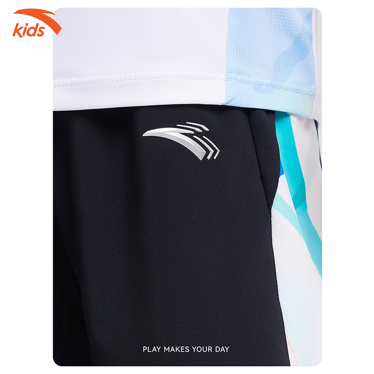 Mô tả Quần Lửng Thể Thao Bé Trai Anta Kids Running 3524B9502 - 9