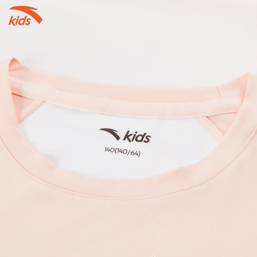 Áo Phông Thể Thao Bé Gái Anta Kids Running 3624B5110