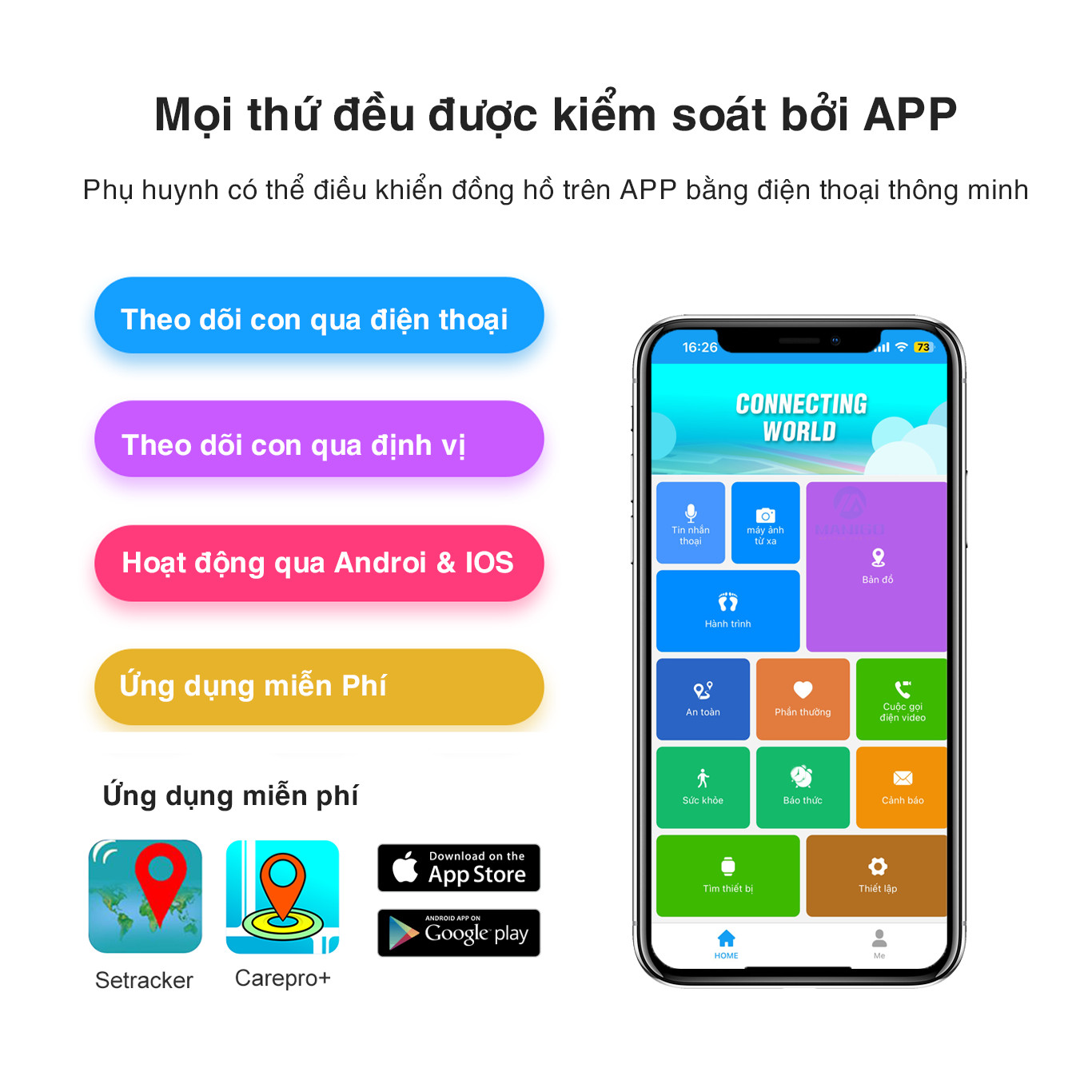 Mô tả Đồng hồ thông minh cho trẻ em Valdus VT36 Kid 4G watch video call định vị chính hãng bảo hành 1 năm - 6